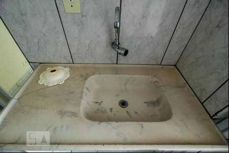 Cozinha de kitnet/studio para alugar com 1 quarto, 35m² em República, São Paulo