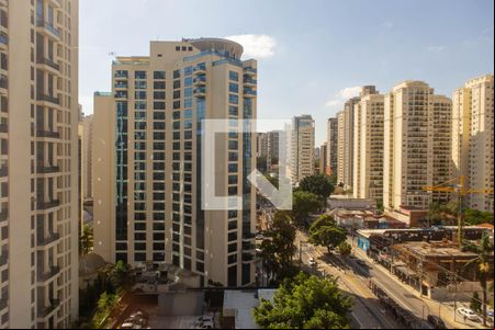 Vista do studio de kitnet/studio para alugar com 1 quarto, 25m² em Moema, São Paulo
