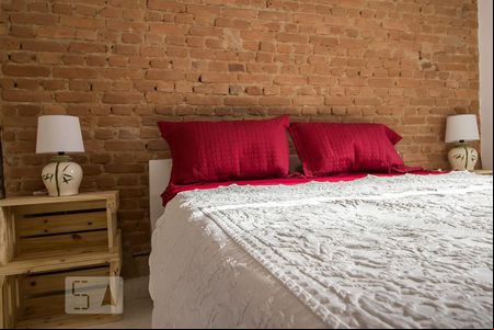 Quarto detalhe de casa para alugar com 1 quarto, 41m² em Sumaré, São Paulo