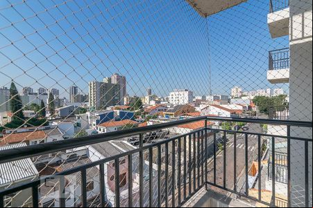 Varanda de apartamento para alugar com 3 quartos, 84m² em Campestre, Santo André