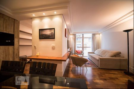 Sala de apartamento para alugar com 2 quartos, 82m² em Itaim Bibi, São Paulo