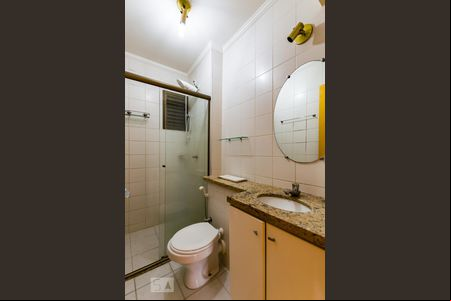 Banheiro de apartamento à venda com 2 quartos, 85m² em Jardim Planalto, Campinas