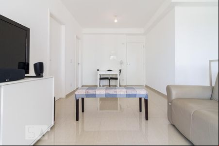 Sala de apartamento para alugar com 1 quarto, 55m² em Alphaville Conde Ii, Barueri
