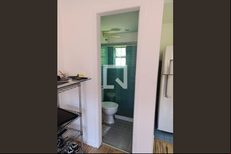 Sala - Corredor de apartamento à venda com 1 quarto, 26m² em Botafogo, Rio de Janeiro