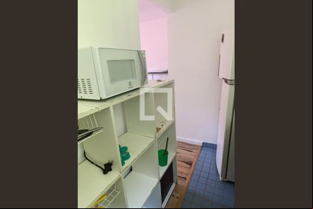 Cozinha de apartamento à venda com 1 quarto, 26m² em Botafogo, Rio de Janeiro