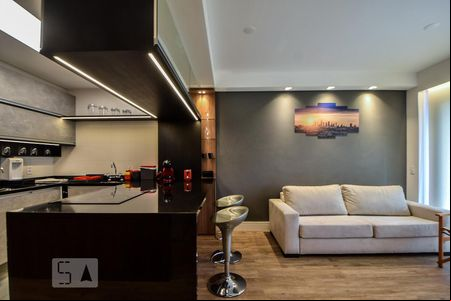 Cozinha de kitnet/studio à venda com 1 quarto, 52m² em Vila Cruzeiro, São Paulo