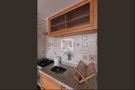 Cozinha de kitnet/studio à venda com 1 quarto, 35m² em Centro, Guarulhos