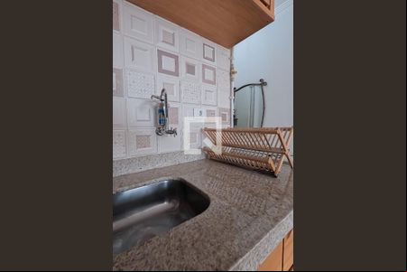 Cozinha de kitnet/studio à venda com 1 quarto, 35m² em Centro, Guarulhos