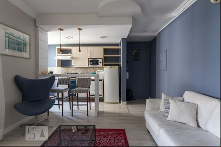 Sala de kitnet/studio à venda com 1 quarto, 45m² em Independência, Porto Alegre
