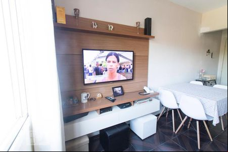 Sala de apartamento para alugar com 2 quartos, 58m² em Rudge Ramos, São Bernardo do Campo