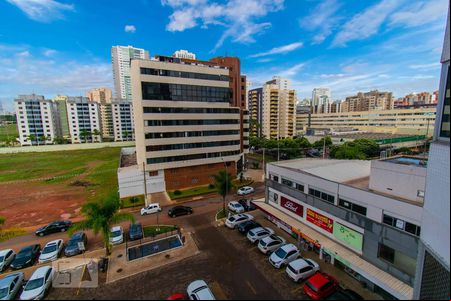 Vista da Janela 02 na Sala de apartamento para alugar com 1 quarto, 40m² em Asa Sul, Brasília