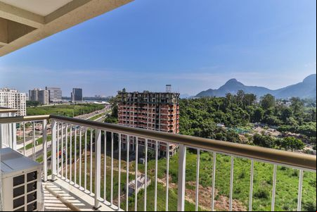Varanda Quarto de kitnet/studio à venda com 1 quarto, 32m² em Jacarepaguá, Rio de Janeiro