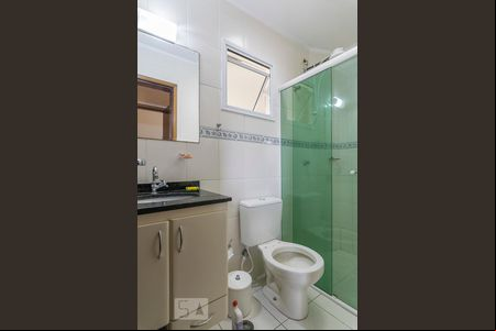 Banheiro de apartamento para alugar com 1 quarto, 43m² em Santa Maria, São Caetano do Sul