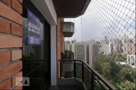 Varanda da Sala de apartamento à venda com 4 quartos, 272m² em Parque Bairro Morumbi, São Paulo
