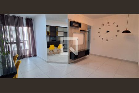 Sala de apartamento para alugar com 2 quartos, 60m² em Olímpico, São Caetano do Sul