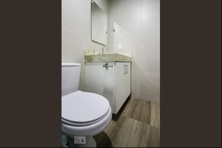Banheiro de kitnet/studio à venda com 1 quarto, 33m² em Centro, Osasco