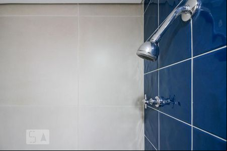 Banheiro de kitnet/studio à venda com 1 quarto, 33m² em Centro, Osasco