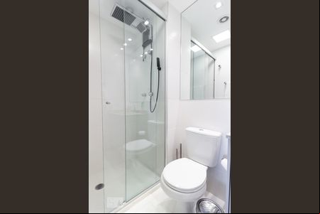 Banheiro de kitnet/studio à venda com 1 quarto, 41m² em Vila Cruzeiro, São Paulo