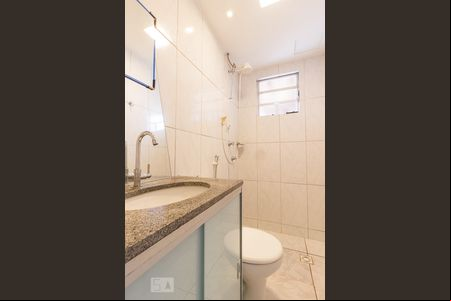 Banheiro Corredor de apartamento à venda com 3 quartos, 114m² em Castelo, Belo Horizonte