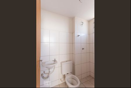 Banheiro Suíte de apartamento à venda com 2 quartos, 60m² em Ouro Preto, Belo Horizonte