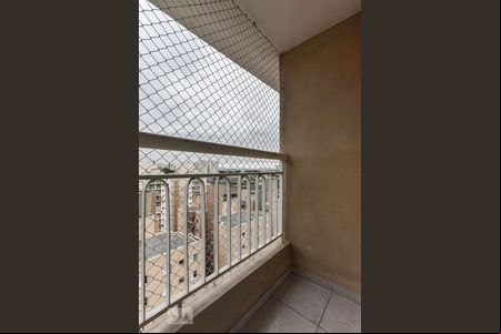 Varanda de apartamento para alugar com 2 quartos, 47m² em Vila Gonçalves, São Bernardo do Campo