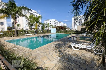 Área comum - Piscina de apartamento à venda com 3 quartos, 54m² em Santos Dumont, São Leopoldo