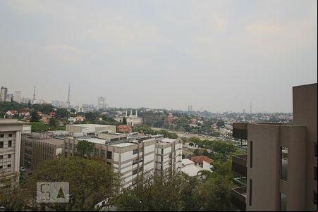 Vista de apartamento para alugar com 1 quarto, 42m² em Higienópolis, São Paulo