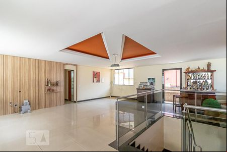 Sala de casa para alugar com 5 quartos, 450m² em Santa Cruz, Belo Horizonte