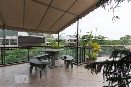Varanda de apartamento à venda com 3 quartos, 190m² em Barra da Tijuca, Rio de Janeiro