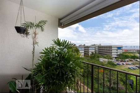 Varanda da Sala de apartamento para alugar com 1 quarto, 100m² em Gragoatá, Niterói