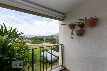 Varanda da Sala de apartamento para alugar com 1 quarto, 100m² em Gragoatá, Niterói