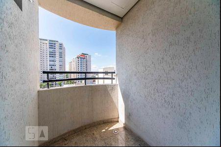 Varanda de apartamento à venda com 1 quarto, 55m² em Centro, Santo André