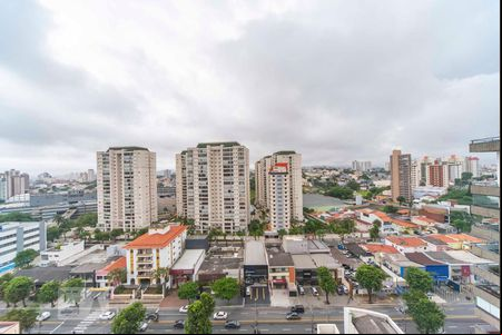 Vista da Varanda  de kitnet/studio para alugar com 1 quarto, 48m² em Centro, Santo André