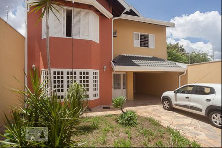 Fachada da casa de casa para alugar com 4 quartos, 280m² em São Bernardo, Campinas