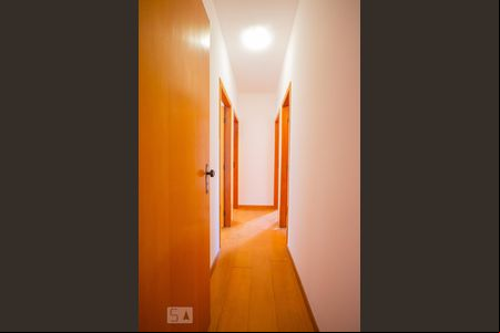 Corredor de apartamento à venda com 3 quartos, 89m² em Santa Branca, Belo Horizonte
