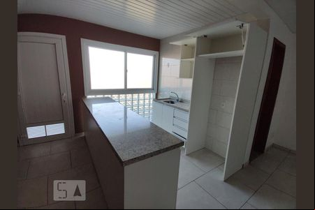 Cozinha de kitnet/studio à venda com 1 quarto, 36m² em Campina, São Leopoldo