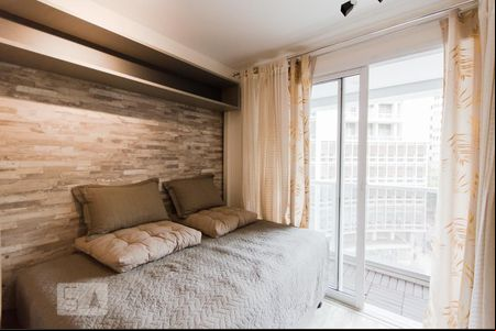 Dormitório/Sala de kitnet/studio para alugar com 1 quarto, 25m² em Centro, São Paulo