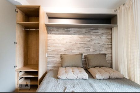 Dormitório de kitnet/studio para alugar com 1 quarto, 25m² em Centro, São Paulo