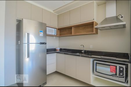 Cozinha de kitnet/studio à venda com 1 quarto, 38m² em Praia de Belas, Porto Alegre