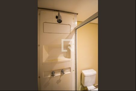 Banheiro da Suíte de apartamento para alugar com 1 quarto, 50m² em Cambuí, Campinas