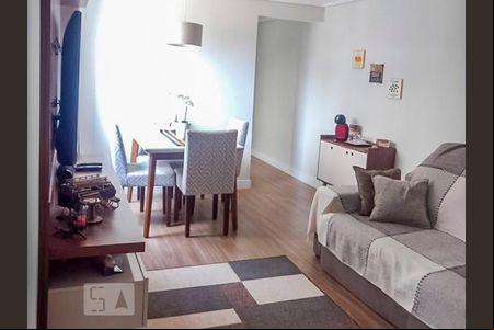 Sala de apartamento para alugar com 2 quartos, 60m² em Vila Curuçá, Santo André