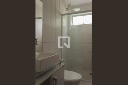 Banheiro de apartamento à venda com 1 quarto, 40m² em Assunção, São Bernardo do Campo