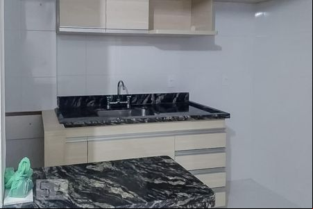 Cozinha de apartamento à venda com 2 quartos, 58m² em Casa Branca, Santo André