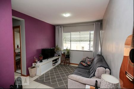 Sala de apartamento para alugar com 2 quartos, 55m² em Engenho Novo, Rio de Janeiro