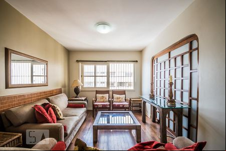 Sala de apartamento para alugar com 3 quartos, 115m² em Cambuí, Campinas