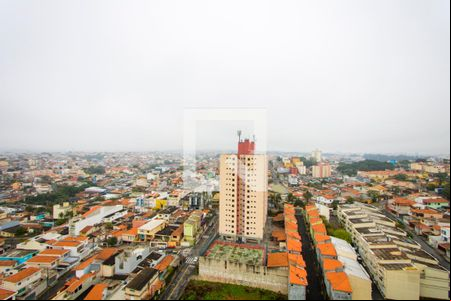 Vista da sala de apartamento para alugar com 2 quartos, 49m² em Vila Eldízia, Santo André