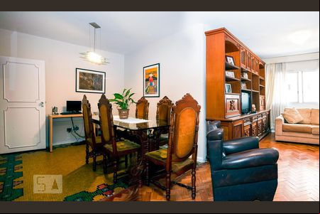 Sala de apartamento para alugar com 3 quartos, 115m² em Santo Amaro, São Paulo