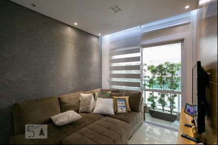 Sala de apartamento para alugar com 2 quartos, 56m² em Rudge Ramos, São Bernardo do Campo