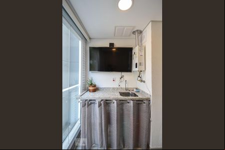 Varanda de kitnet/studio à venda com 1 quarto, 31m² em Sumaré, São Paulo