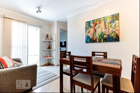 Sala de apartamento para alugar com 3 quartos, 60m² em Parque Novo Mundo, São Paulo